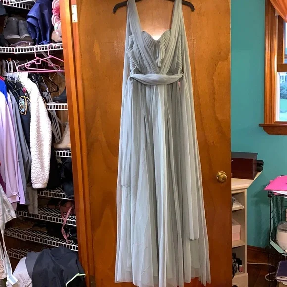 Bridesmaid dress (color: SAGE) - Picture 1 of 11